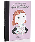 Book - Emmeline Pankhurst with cartoon woman on cover