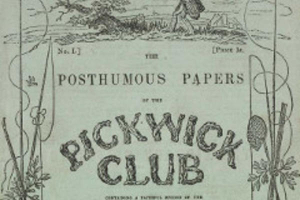 Title page of The Posthumous Papers: Pickwick Club