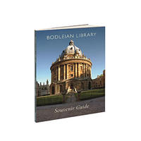 A 3D view of the Bodleian Library Souvenir Guide, featuring an image of the Radcliffe Camera